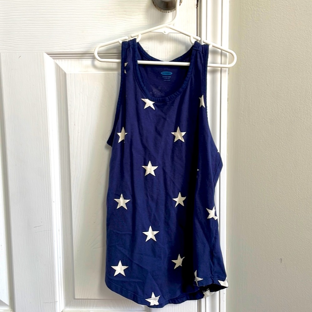 Old Navy racer back tank, size large (10-12).